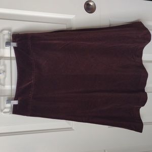 Merona aline midi skirt